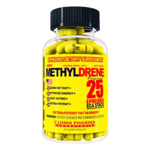 Cloma Pharma Methyldrene 25 Ephedra 100 taps