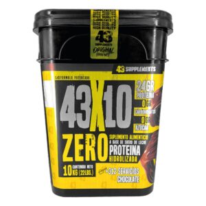 43 Supplements Proteína Zero 10kg 264 Serv.