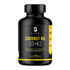 B Life Coconut oil D3 K2 300 caps.