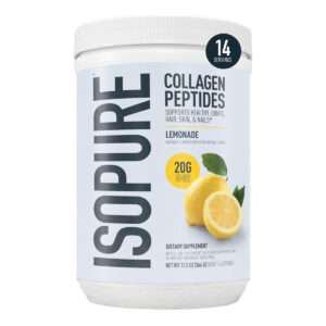 Natures Best Isopure collagen con peptides 364g